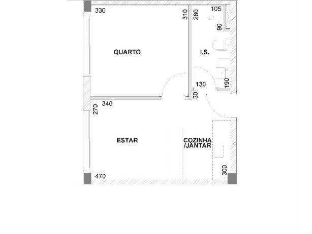 Apartamento Decorado de 34m² no bairro Batel, com 1 quarto e 1 banheiro - foto 11