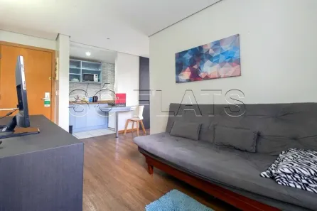 Apartamento com 1 Quarto à venda, 43m² no Jardim Bela Vista, Santo André