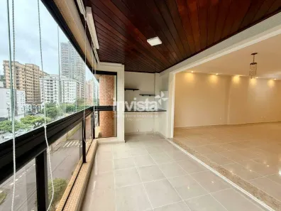 Apartamento com 3 Quartos à venda, 172m² no Embaré, Santos