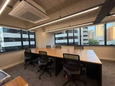 Conjunto Comercial / Sala para alugar, 280m² no Cidade Monções, São Paulo