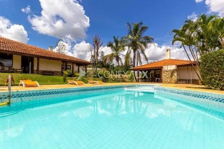 Casa de Condomínio com 6 Quartos para venda ou aluguel, 550m² no Sítios de Recreio Gramado, Campinas
