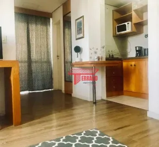 Flat com 1 Quarto à venda, 46m² no Jardim Bela Vista, Santo André