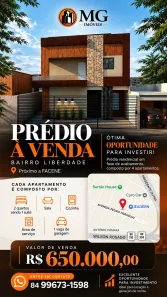 Prédio/Edifício Inteiro com 2 Quartos à venda, 280m² no Planalto Treze de Maio, Mossoró