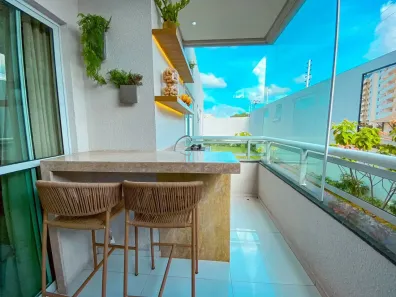Apartamento com 3 Quartos à venda, 107m² no Centro, Eusébio