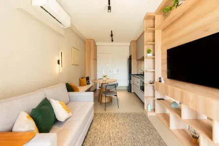 Flat com 1 Quarto à venda, 42m² no Cambuí, Campinas