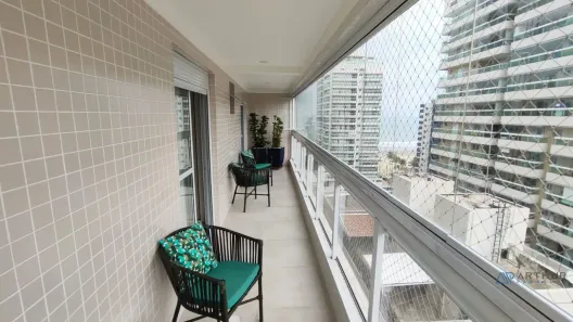 Apartamento com 3 Quartos à venda, 127m² no Canto do Forte, Praia Grande