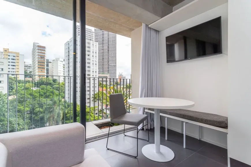 Foto do imóvel - Apartamento para alugar com 28 m², 1 quarto, 1 banheiro