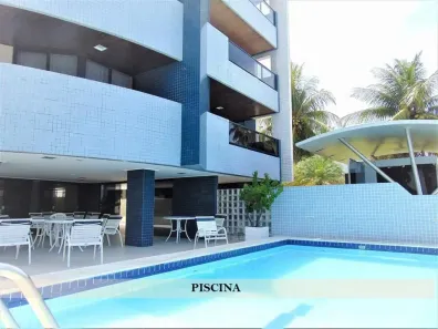 Apartamento com 4 Quartos para venda ou aluguel, 176m² no Cabo Branco, João Pessoa