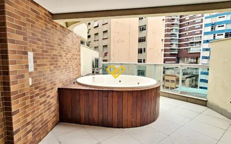 Apartamento com 1 Quarto à venda, 63m² no Pompéia, Santos