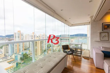 Apartamento com 1 Quarto à venda, 50m² no Ponta da Praia, Santos