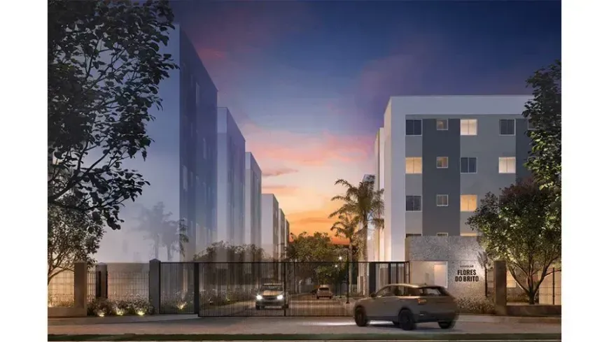 Foto do imóvel - Apartamento para alugar com 46 m², 2 quartos, 1 banheiro, 1 vaga