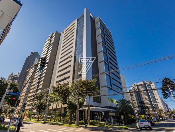 FLAT (com quarto separado) mobiliado e decorado, andar alto, face oeste, Batel, com 36m² privativos! - foto 35