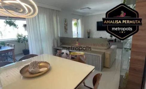 Apartamento com 3 Quartos à venda, 128m² no Centro, Santo André