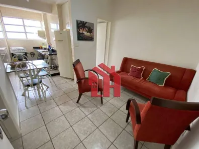 Apartamento com 1 Quarto para venda ou aluguel, 49m² no Ponta da Praia, Santos