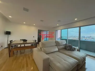 Apartamento com 3 Quartos para venda ou aluguel, 191m² no Vila Valparaíso, Santo André