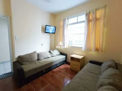 Apartamento com 1 Quarto à venda, 30m² no Itararé, São Vicente