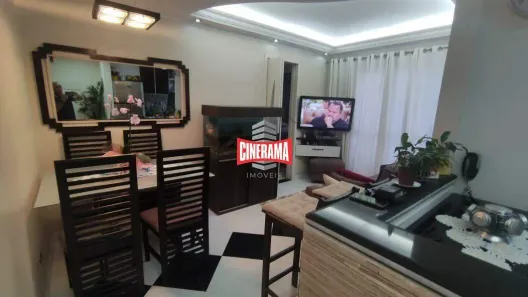 Apartamento com 2 Quartos à venda, 48m² no Vila Palmares, Santo André
