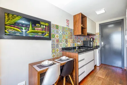 Studio com 1 Quarto à venda, 27m² no Centro, Curitiba