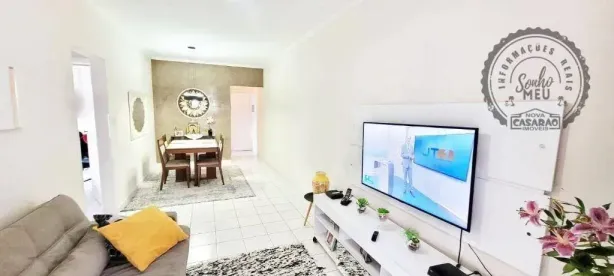 Apartamento com 2 Quartos à venda, 72m² no Canto do Forte, Praia Grande