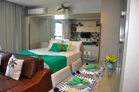 Studio com 1 Quarto à venda, 31m² no Ponta Verde, Maceió