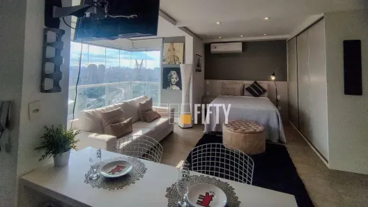 Apartamento com 1 Quarto à venda, 45m² no Brooklin Paulista, São Paulo