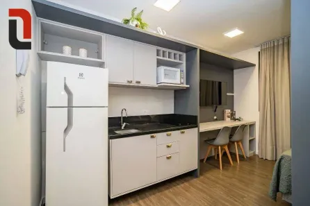 Studio com 1 Quarto para alugar, 20m² no Centro, Curitiba