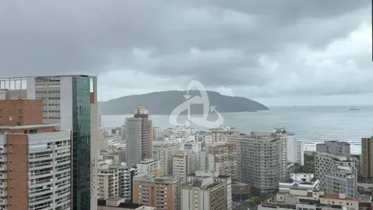 Apartamento com 2 Quartos à venda, 77m² no Gonzaga, Santos
