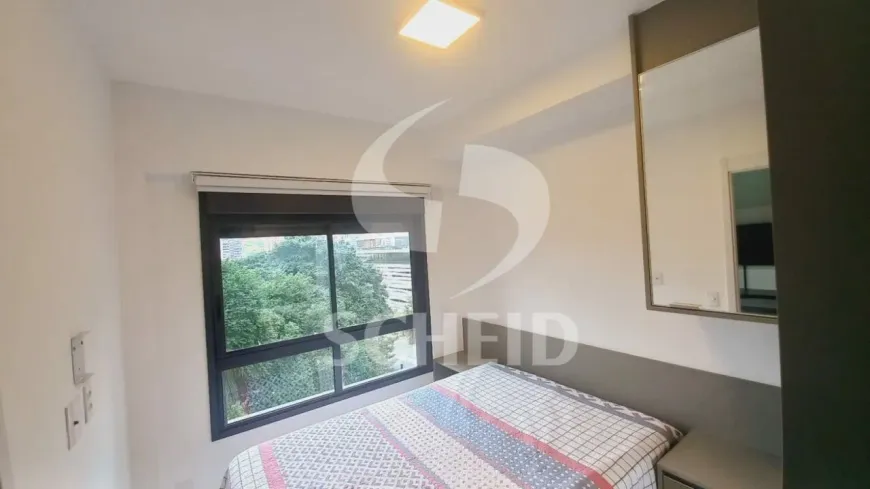 Foto do imóvel - Apartamento para alugar com 1 quarto, 1 suíte, 1 banheiro e 28 m² próximo ao Metrô Campo Belo.