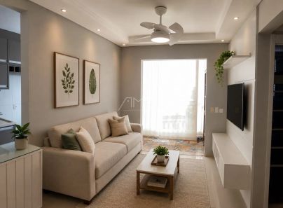 Apartamento com 2 Quartos à venda, 57m² no São Bernardo, Campinas