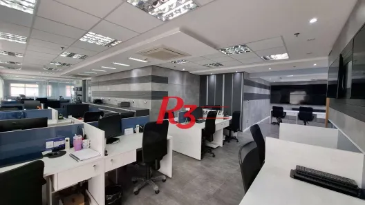 Conjunto Comercial / Sala à venda, 340m² no Vila Mathias, Santos