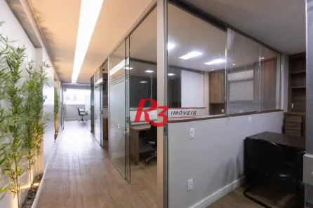 Conjunto Comercial / Sala para venda ou aluguel, 97m² no Centro, Santos