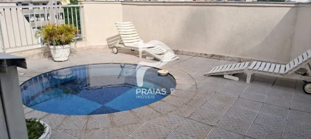 Cobertura com 3 Quartos à venda, 179m² no Enseada, Guarujá