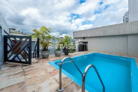 Cobertura com 3 Quartos à venda, 271m² no Gonzaga, Santos