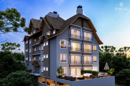 Apartamento com 1 Quarto à venda, 44m² no Tirol, Gramado