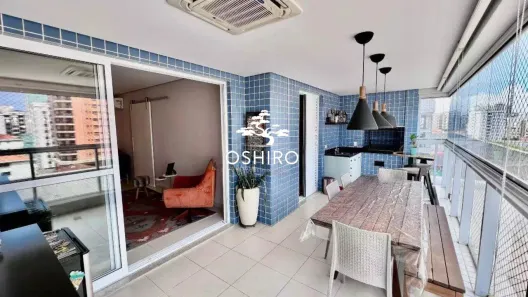 Apartamento com 3 Quartos à venda, 129m² no Aparecida, Santos