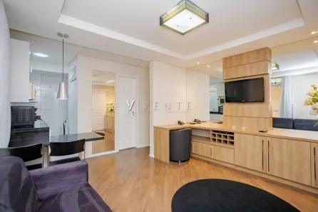 Studio com 1 Quarto para alugar, 41m² no Batel, Curitiba