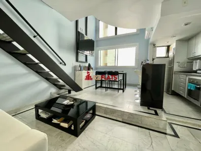 Flat com 1 Quarto para alugar, 50m² no Itaim Bibi, São Paulo
