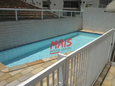 Apartamento com 3 Quartos para venda ou aluguel, 80m² no Gonzaga, Santos