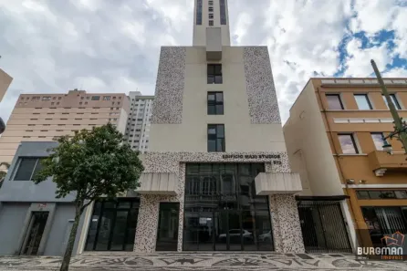 Studio com 1 Quarto para alugar, 21m² no Centro, Curitiba