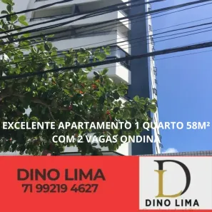 Apartamento com 1 Quarto à venda, 58m² no Ondina, Salvador