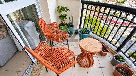 Apartamento com 2 Quartos à venda, 73m² no José Menino, Santos