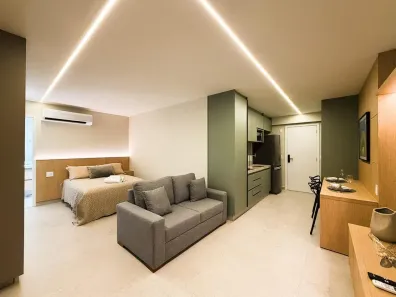 Flat com 1 Quarto à venda, 42m² no Setor Bueno, Goiânia