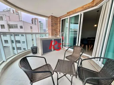 Apartamento com 1 Quarto para venda ou aluguel, 45m² no Pompéia, Santos
