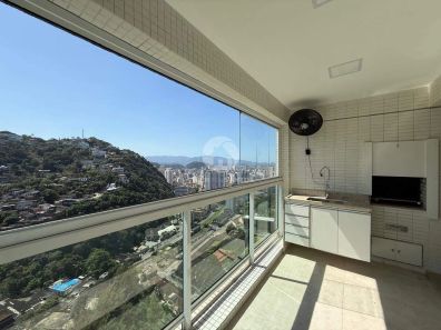 Apartamento com 2 Quartos à venda, 77m² no Gonzaga, Santos