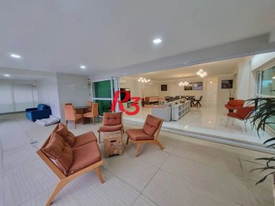 Apartamento com 4 Quartos à venda, 360m² no Gonzaga, Santos