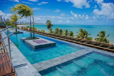 Flat com 1 Quarto à venda, 33m² no Cabo Branco, João Pessoa