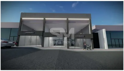 Conjunto Comercial / Sala para alugar, 226m² no Centro, Chapecó