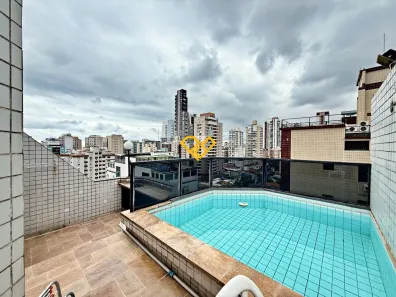 Cobertura com 1 Quarto à venda, 112m² no Pompéia, Santos