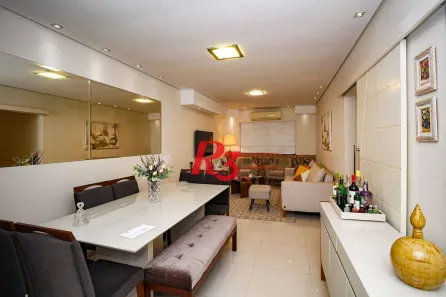 Apartamento com 2 Quartos à venda, 82m² no Campo Grande, Santos