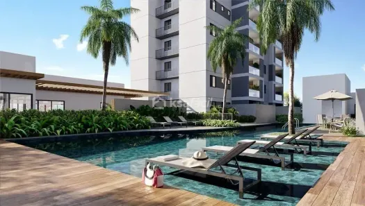 Apartamento com 1 Quarto à venda, 10m² no Tiradentes, Campo Grande